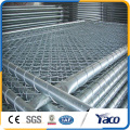 Clôture temporaire de lien de chaîne de fil galvanisé de Hengshui 3.15mm, panneaux temporaires de barrière en métal